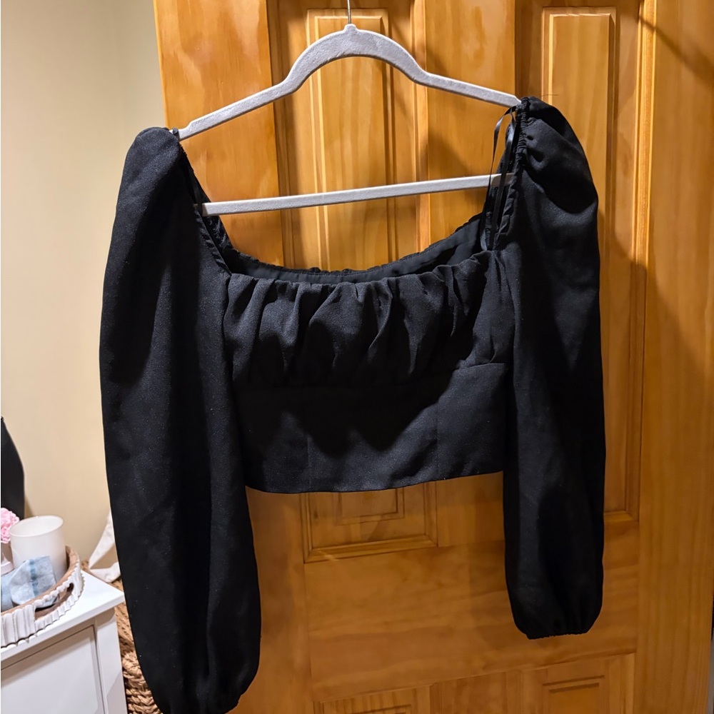 Princess Polly Elegant Black Top